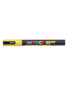 Tout neuf 🧨 Marqueur POSCA Jaune Pailleté - Pointe Conique Fine 1,3 Mm 🔔
