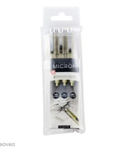 Scrapbooking Soldes 17 Le moins cher ✔️ Sakura Color Zentangle Assortiment Pigma Micron Design - 3 Marqueurs 😉