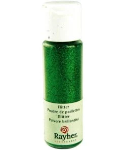 Remise ⌛ Rayher Paillette Ultra Fines Poudre De Paillettes Ultrafine Vert Feuille 20 Ml 🛒