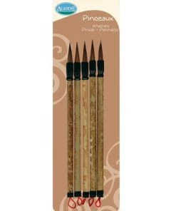 Meilleure vente ⭐ Aladine Accessoires Encreur 5 Pinceaux Pour Encres à Peindre 😉