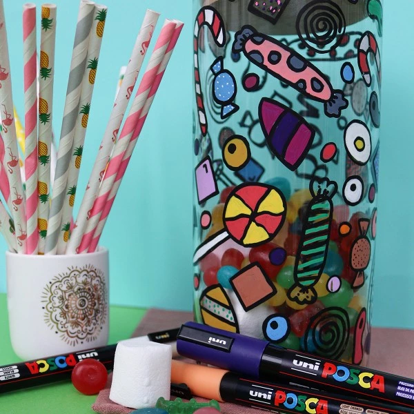 Meilleure vente 🎉 Marqueur Posca Coffret De Feutres Posca PC-5M - Couleurs Profondes - 8 Pcs 👏 8 Meilleure vente 🎉 Marqueur Posca Coffret De Feutres Posca PC-5M - Couleurs Profondes - 8 Pcs 👏 – Image 6