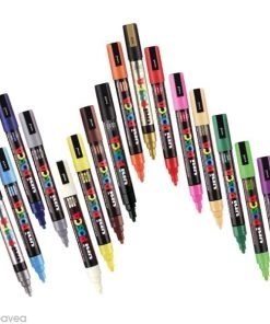 De gros 🔥 Marqueur Posca Coffret De Feutres Posca PC-5M - Couleurs Basiques - 16 Pcs ⭐ -Scrapbooking Soldes unnamed file 1160
