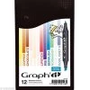 Meilleure affaire ⌛ Assortiment Feutre à Alcool Graph'it Manga Colors X 12 🛒 -Scrapbooking Soldes unnamed file 1209