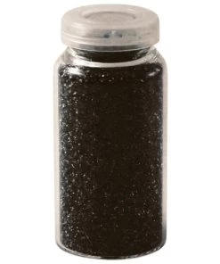 Tout neuf 🎁 Rayher Paillette En Poudre Poudre De Paillettes Noir 12 Ml 🎁