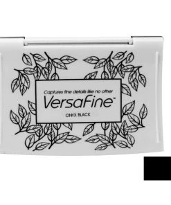 Grosses soldes 😍 Tsukineko Encreur Séchage Rapide Encre VersaFine 9 X 6 Cm Onyx Noir 👍