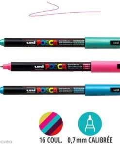 Meilleur prix 🔥 Marqueur Posca Feutre Posca PC-1MR - Pointe Calibrée Extra Fine 🌟