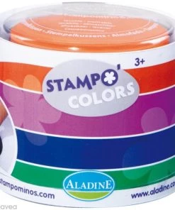 Meilleure affaire đ Aladine Encreur Pour Enfant Encreur GĂ©ant Stampo Colors X 4 - Encre Ultra Lavable đ