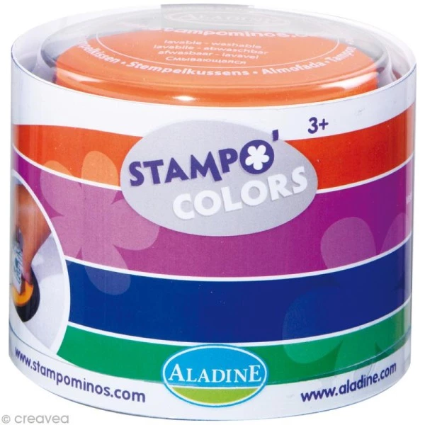 Meilleure affaire 🌟 Aladine Encreur Pour Enfant Encreur Géant Stampo Colors X 4 - Encre Ultra Lavable 😉 3 Meilleure affaire 🌟 Aladine Encreur Pour Enfant Encreur Géant Stampo Colors X 4 - Encre Ultra Lavable 😉