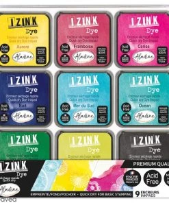 Les meilleures critiques de 😍 Aladine Encreur Séchage Rapide Set D'encreurs Izink Dye - 9 Pcs ⭐