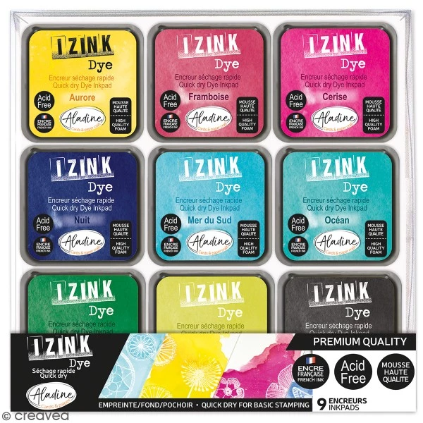 Les meilleures critiques de đ Aladine Encreur SĂ©chage Rapide Set D'encreurs Izink Dye - 9 Pcs â 3 Les meilleures critiques de đ Aladine Encreur SĂ©chage Rapide Set D'encreurs Izink Dye - 9 Pcs â