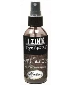 Vente flash ⌛ Aladine Encre à Pigment Izink Encre En Spray Izink Dye - Noir Réglisse - 80 Ml ✨