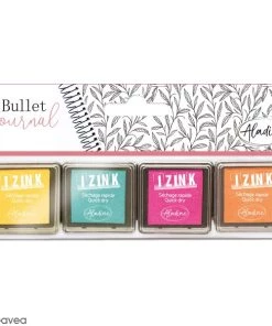 Meilleure affaire 🔔 Aladine Kit Encreur Lot De 4 Mini Encreurs à Séchage Rapide Bullet Journal - Pastel 🌟