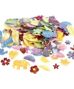 Offres 😀 Creativ Company Sequin Plats Sequins De Différentes Formes - 15 à 45 Mm - 30 G 🔔