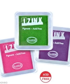 Bon marché 😍 Encreur à Embosser Encreurs à Pigment Izink Aladine - 6,5 X 6,5 Cm 🛒