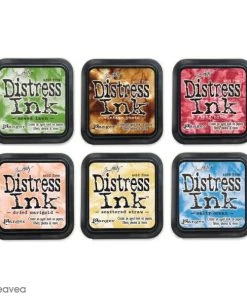 Promo ⭐ Ranger Encreur Séchage Lent Encreur Distress Ink - 47 Couleurs 🎁