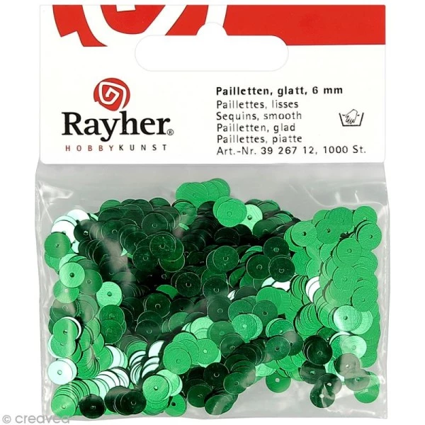 Top 10 👏 Rayher Sequin Plats Sequin Plat 6 Mm Vert Foncé Métallisé - 1000 Pcs 😍 3 Top 10 👏 Rayher Sequin Plats Sequin Plat 6 Mm Vert Foncé Métallisé - 1000 Pcs 😍