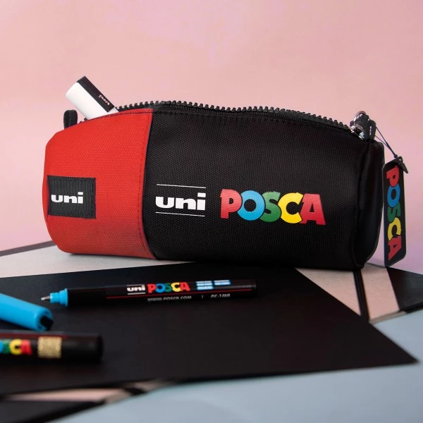 De gros 🔔 Marqueur Posca Trousse Posca - Rouge - 20 X 8 Cm 🛒 4 De gros 🔔 Marqueur Posca Trousse Posca - Rouge - 20 X 8 Cm 🛒 – Image 2