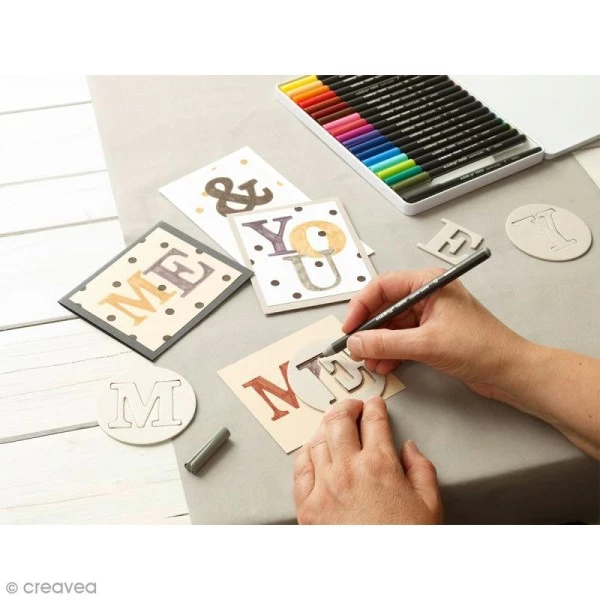 Nouveau ✔️ Feutre Dessin Feutres Edding 1300 - Pointe 2 Mm - 20 Pcs ✨ 5 Nouveau ✔️ Feutre Dessin Feutres Edding 1300 - Pointe 2 Mm - 20 Pcs ✨ – Image 3