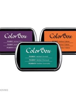 Tout neuf ✔️ Encreur Séchage Lent Encreur Colorbox - 36 Couleurs - 7,5 X 4,5 Cm 👏