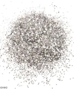 Remise 💯 Hobby Time Paillette Ultra Fines Paillettes Pour Cosmétiques - Argenté - 1 G 🎁