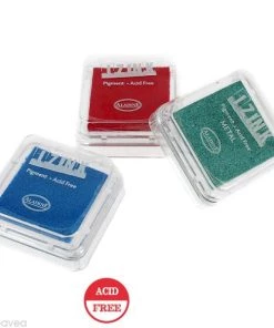 Scrapbooking Soldes 10 Offres 🌟 Encreur à Embosser Encreur à Pigment Izink Aladine - 36 Coloris - 3,5 X 3,5 Cm 😍