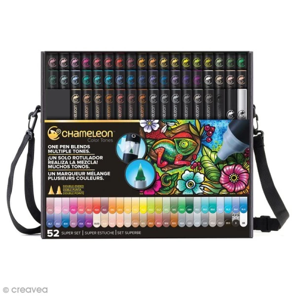 Les meilleures critiques de 🤩 Marqueur Chameleon Coffret Marqueurs Chameleon - Super Set - 52 Feutres + Accessoires 😉 3 Les meilleures critiques de 🤩 Marqueur Chameleon Coffret Marqueurs Chameleon - Super Set - 52 Feutres + Accessoires 😉