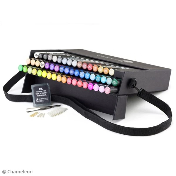 Les meilleures critiques de 🤩 Marqueur Chameleon Coffret Marqueurs Chameleon - Super Set - 52 Feutres + Accessoires 😉 4 Les meilleures critiques de 🤩 Marqueur Chameleon Coffret Marqueurs Chameleon - Super Set - 52 Feutres + Accessoires 😉 – Image 2