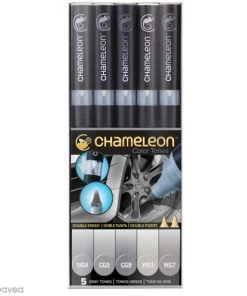 Les meilleures critiques de 🔔 Marqueur Chameleon Coffret Marqueurs Chameleon - Gray Tones - 5 Feutres 👍