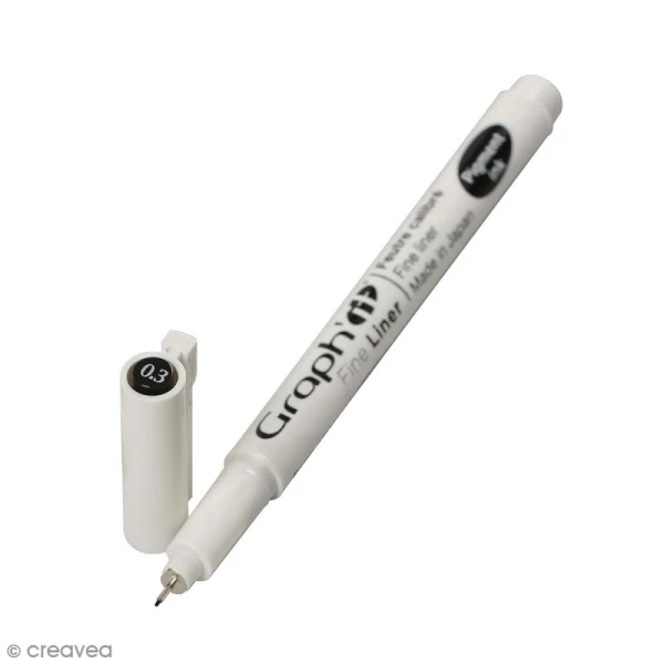 Acheter 💯 Stylo Feutre Technique Feutre Fin à Encre Pigmentée - 0,3 Noir - Graph'it Fine Liner 🛒 3 Acheter 💯 Stylo Feutre Technique Feutre Fin à Encre Pigmentée - 0,3 Noir - Graph'it Fine Liner 🛒