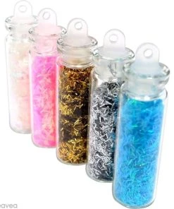 Meilleur prix 🤩 DTM Paillette Ultra Fines Flacons Fil De Paillettes X 5 Pcs 😉