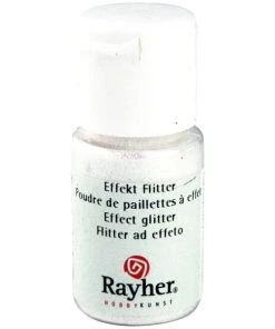 Sortie 🌟 Rayher Paillette En Poudre Poudre De Paillettes à Effet Blanc Aurore Boréale 10 Ml ⭐