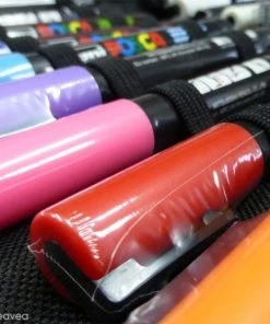 Meilleur prix 🔥 Marqueur Posca Trousse De Rangement Posca - Pour 20 Feutres - 26 X 20 Cm ❤️ -Scrapbooking Soldes unnamed file 57