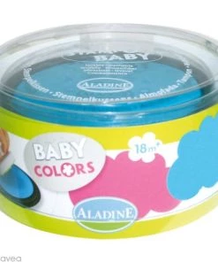 Grosses soldes 😀 Aladine Encreur Pour Enfant Encreur Stampo Baby Turquoise / Rose X 2 😀