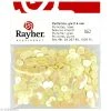 Meilleure affaire ❤️ Rayher Sequin Plats Sequin Plat 6 Mm Jaune Clair Métallisé - 1000 Pcs 🎁 -Scrapbooking Soldes unnamed file 592