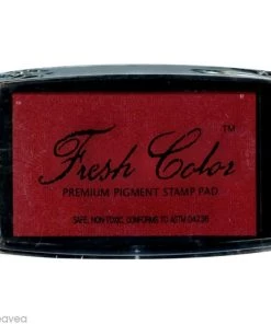 Acheter 👏 Encreur Pour Embossage Encreur Fresh Color Pour Embossage - Rouge 🛒