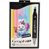 Vente flash 🌟 Assortiment Feutre à Alcool Graph'it Kawaii X 12 👍 -Scrapbooking Soldes unnamed file 666