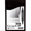 Offres 🛒 Assortiment Feutre à Alcool Graph'it Neutral Grey Colors X 12 😍 -Scrapbooking Soldes unnamed file 678