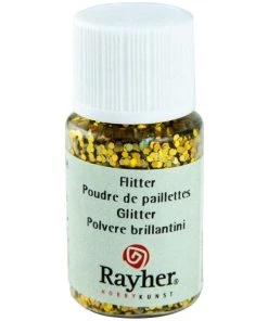 Le moins cher 😀 Rayher Paillette Holographique Paillettes Hologramme Or Brillant 10 Ml 🥰