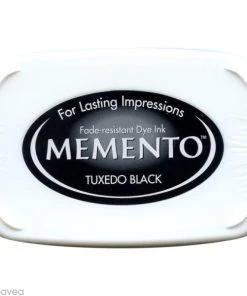 Le moins cher 😀 Tsukineko Encreur Séchage Rapide Encreur Memento Rectangle - Tuxedo Black (noir) ✨