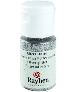 Offres 🥰 Rayher Paillette En Poudre Poudre De Paillettes à Effet Argent Brillant 10 Ml 😀