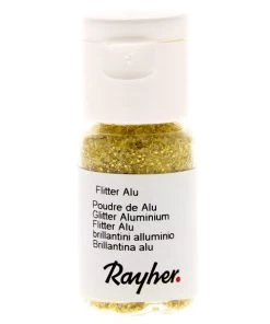 Vente flash ✔️ Rayher Paillette En Poudre Poudre De Paillettes Dorée 10 Ml ⌛