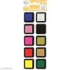Meilleur prix ✨ Encreur à Embosser Kit Encreurs à Pigment Izink Aladine - 10 Coloris - 3,5 X 3,5 Cm 🧨