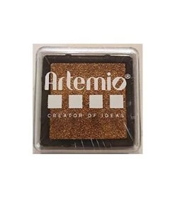 Nouveau ✔️ Kit Encreur Encreur Copper 3cm X 3cm ARTEMIO 🎁