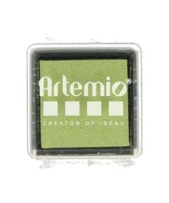Nouveau 🤩 Encre Permanente Encreur Pistachi 3cm X 3cm ARTEMIO 💯