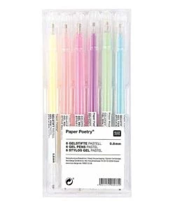 Vente flash 🥰 Rico Design Feutre Scrap 6 Stylos Gel Pastel - 0,8 Mm 🌟