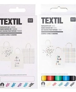 Sortie 😍 Rico Design Feutre Scrap 10 Feutres Textiles - Basic & Fashion 😉