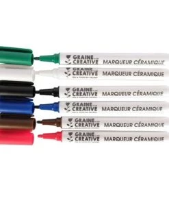 Promo 🛒 Graine Créative Feutre Scrap Six Marqueurs Céramiques - Couleurs Vintage ⌛