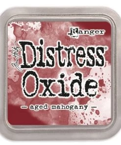 Acheter 🔥 Tim Holtz Encreur à Embosser Encre Distress Aged Mahogany Oxide RANGER 👏