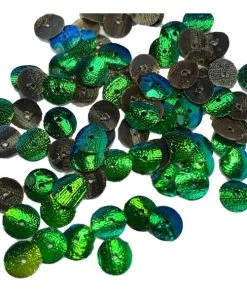 Le moins cher 💯 Czech Beads Exclusive Paillette Décorative 1g 100-120 Pcs Métallique Vert Bleu Rond Forés Paillettes Jewel Beetle Ailes Naturel Réel Insectes é ⭐