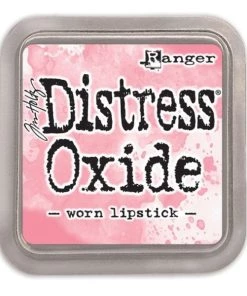 Nouveau ✔️ Tim Holtz Encreur à Embosser Encre Distress Worn 💄 Lipstick Oxide RANGER 🧨